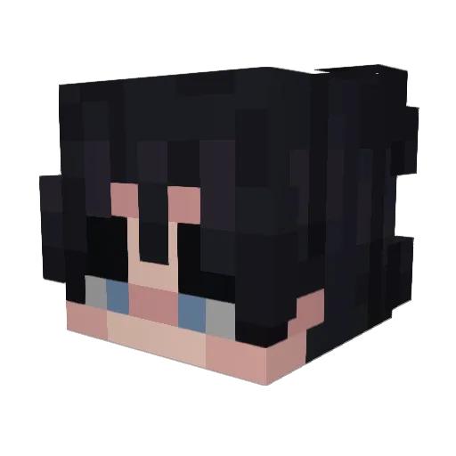 TheRealThorfinn_ Minecraft avatar head, 3D render