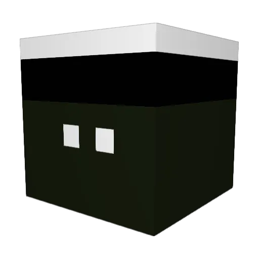 TheRealTrickyQ8 Minecraft avatar head, 3D render