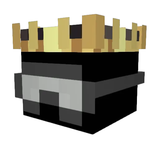 TheReal_BS Minecraft avatar head, 3D render