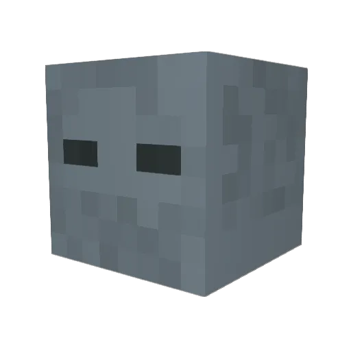 TheRealestGamer1 Minecraft avatar head, 3D render