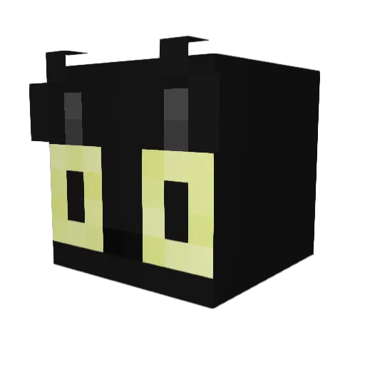 TheRedDuke_ Minecraft avatar head, 3D render