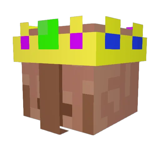TheRedJo Minecraft avatar head, 3D render