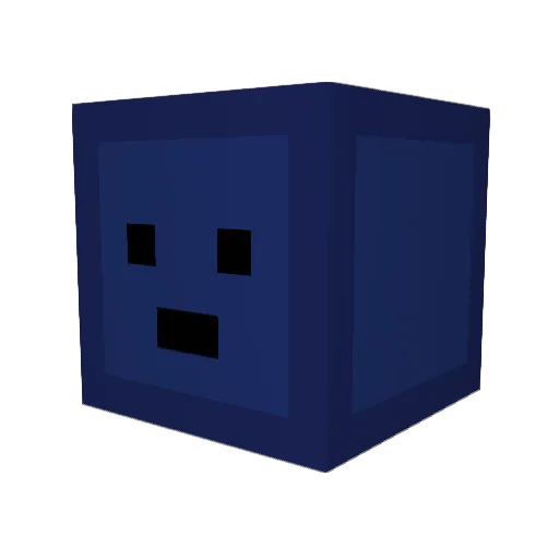TheRedstoneSpade Minecraft avatar head, 3D render
