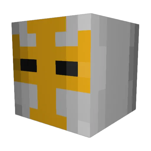 TheRellek Minecraft avatar head, 3D render