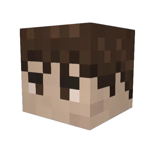 TheRichFerro Minecraft avatar head, 3D render
