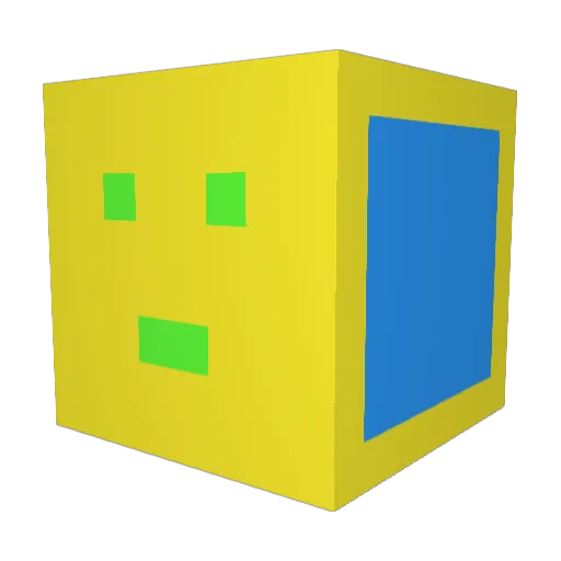 TheRiftFN Minecraft avatar head, 3D render
