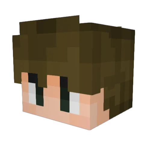 TheRimx Minecraft avatar head, 3D render