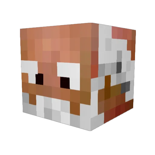TheRobbyYT Minecraft avatar head, 3D render