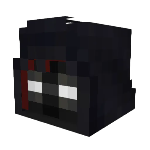 TheRomanon Minecraft avatar head, 3D render