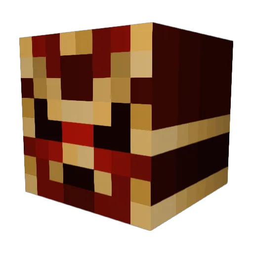 TheRussianOrochi Minecraft avatar head, 3D render
