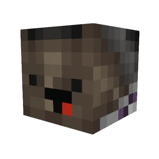 TheRyde Minecraft avatar head, 3D render
