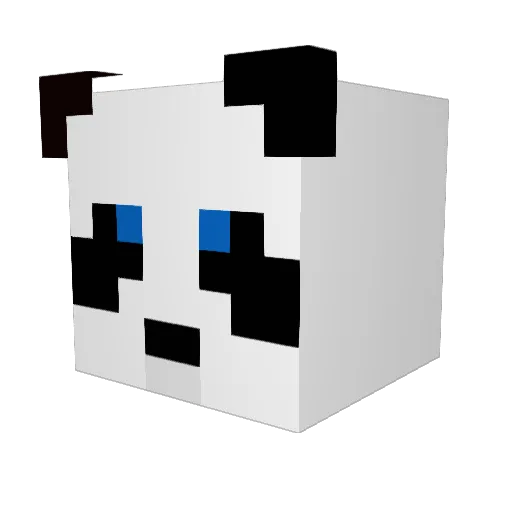 TheS1lentSn1per Minecraft avatar head, 3D render