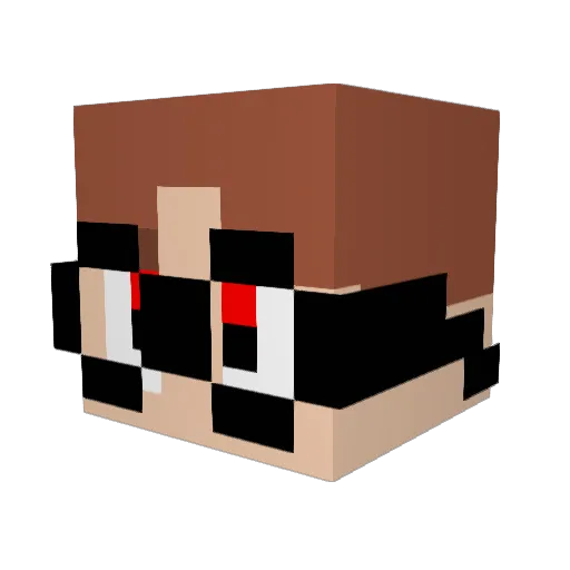 TheSaccoMaster Minecraft avatar head, 3D render