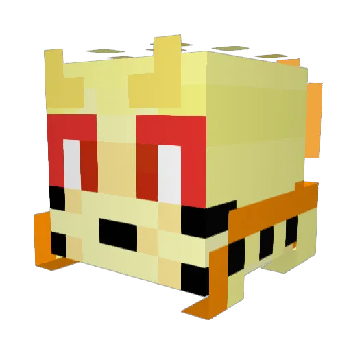 TheSageGamer Minecraft avatar head, 3D render