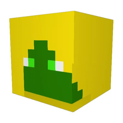 TheSandromatic Minecraft avatar head, 3D render
