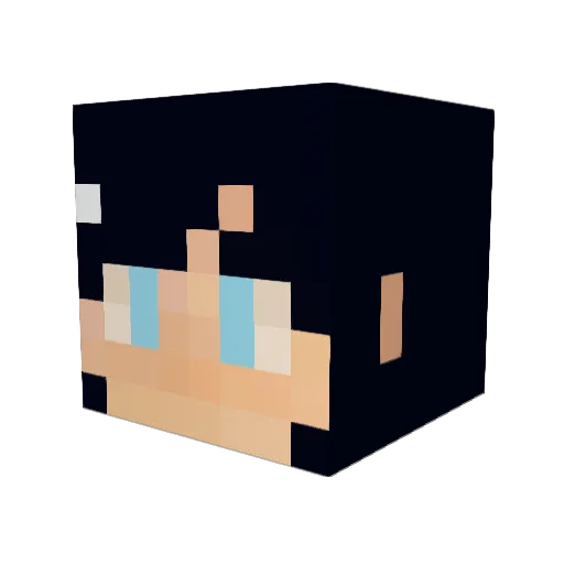 TheSaxGamer Minecraft avatar head, 3D render