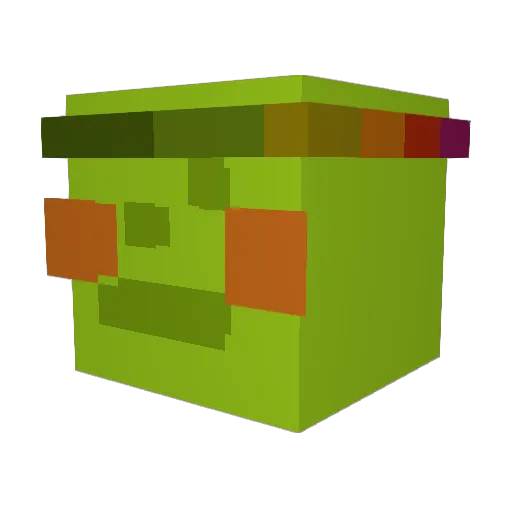 TheSchmuggler Minecraft avatar head, 3D render