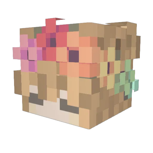 TheSci_guy0 Minecraft avatar head, 3D render