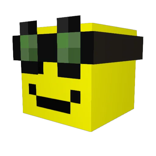 TheScientist123 Minecraft avatar head, 3D render