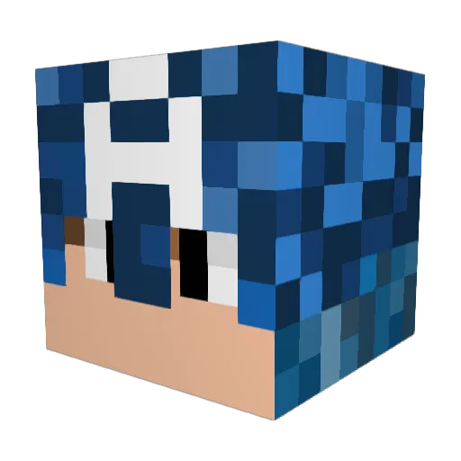 TheScout365 Minecraft avatar head, 3D render