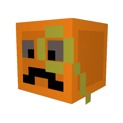 TheScrubOfDeath Minecraft avatar head, 3D render