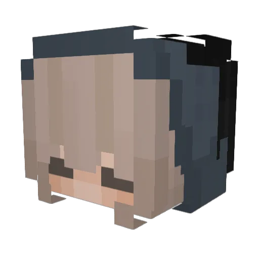 TheSe_ Minecraft avatar head, 3D render