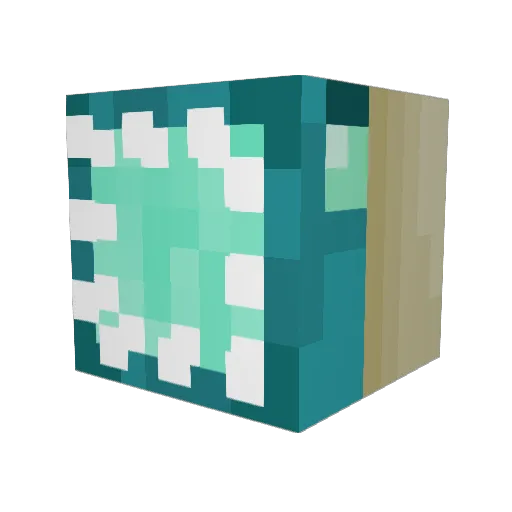 TheSeaAnchor Minecraft avatar head, 3D render