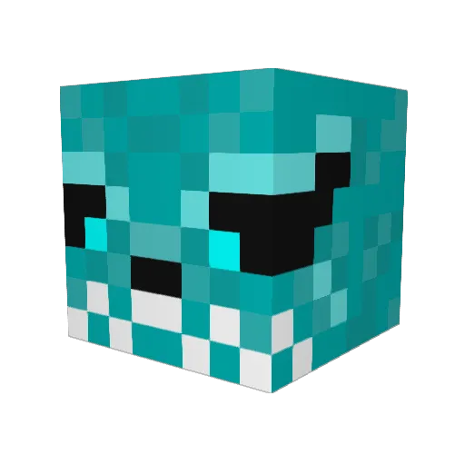 TheSebas13 Minecraft avatar head, 3D render