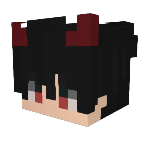TheSeizo Minecraft avatar head, 3D render