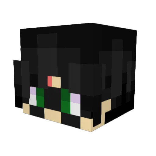 TheSenate26 Minecraft avatar head, 3D render
