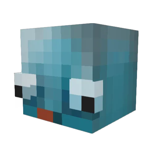 TheSeptepus Minecraft avatar head, 3D render