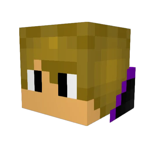 TheSerpentElite Minecraft avatar head, 3D render