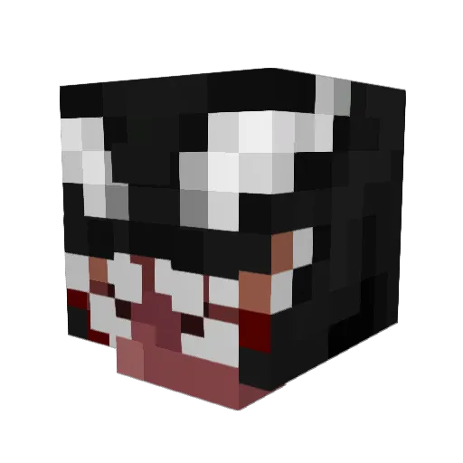 TheShado Minecraft avatar head, 3D render