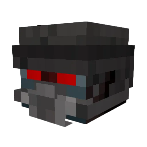 TheShadowDesign Minecraft avatar head, 3D render