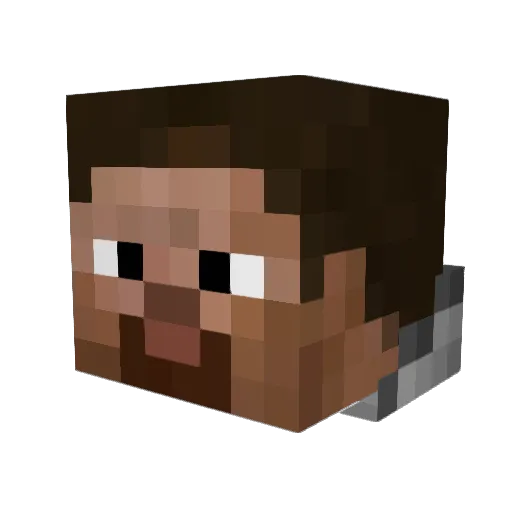 TheShadowGaming Minecraft avatar head, 3D render