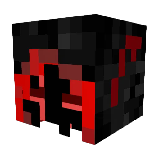 TheShadoween Minecraft avatar head, 3D render
