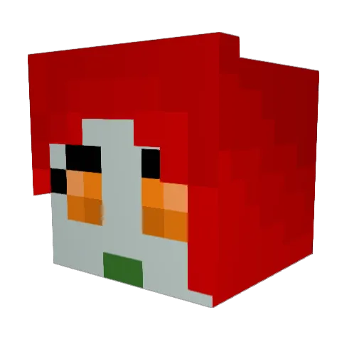 TheShadoy Minecraft avatar head, 3D render