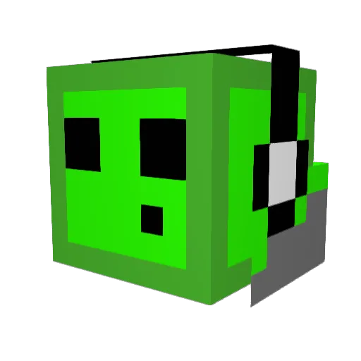 TheShadyMexican Minecraft avatar head, 3D render