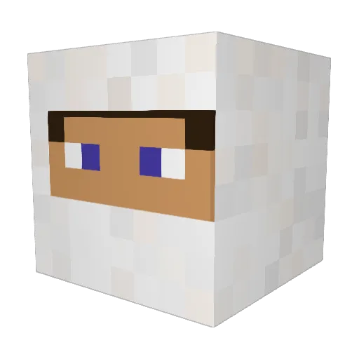 TheShaydeeOne Minecraft avatar head, 3D render