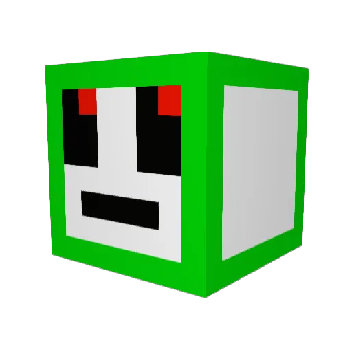 TheSheepThief Minecraft avatar head, 3D render