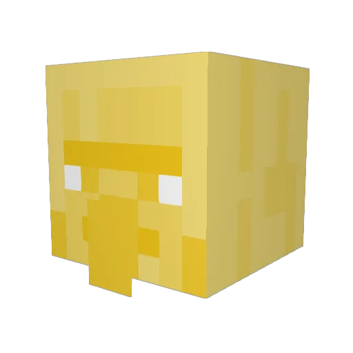 TheShinyLord Minecraft avatar head, 3D render