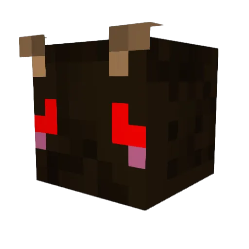TheShirtIsMany Minecraft avatar head, 3D render