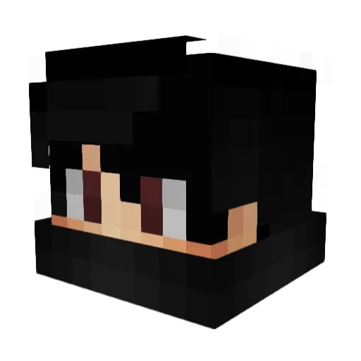 TheShoedat Minecraft avatar head, 3D render