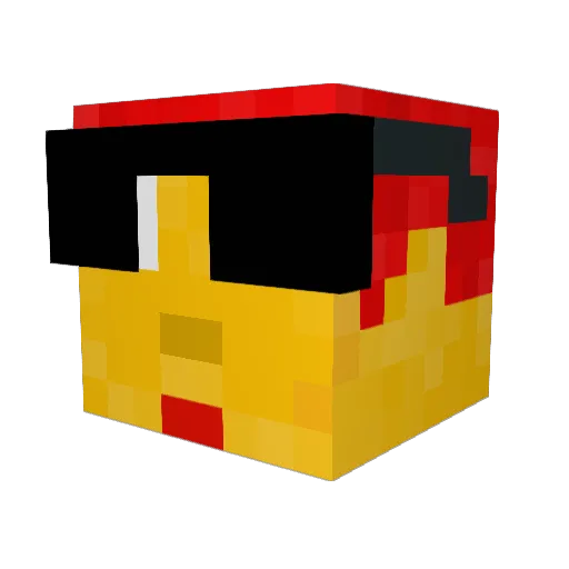 TheShorty0ne Minecraft avatar head, 3D render