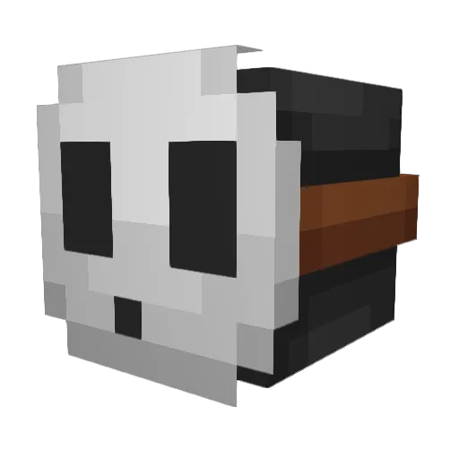 TheShyguy_ Minecraft avatar head, 3D render