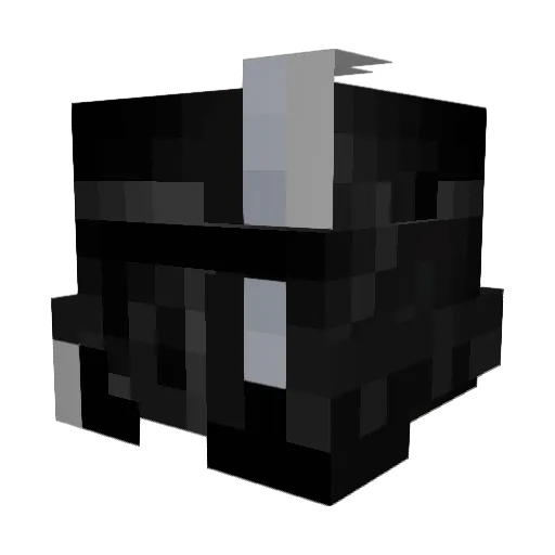 TheSiege1143 Minecraft avatar head, 3D render