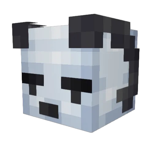 TheSilentGoat Minecraft avatar head, 3D render