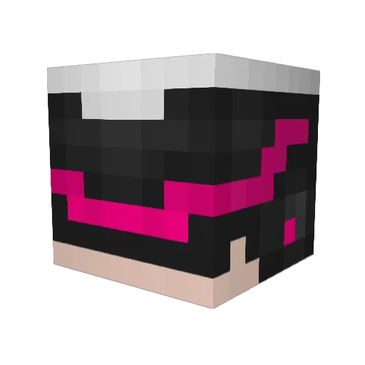TheSilentMan94 Minecraft avatar head, 3D render