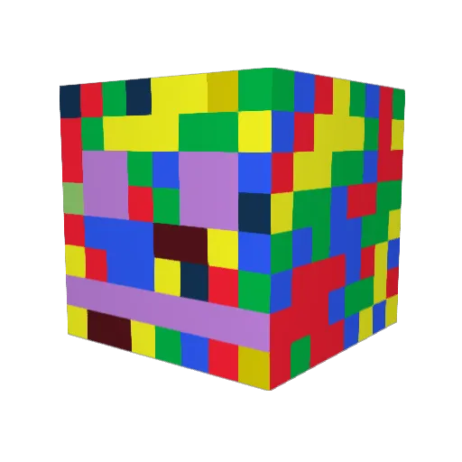 TheSilverFarmer9 Minecraft avatar head, 3D render