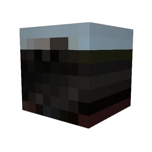 TheSilverWolfz Minecraft avatar head, 3D render